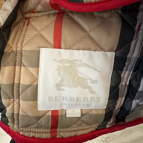 Burberry spring/fall bomber jacket 6Y - Picture 4 of 5